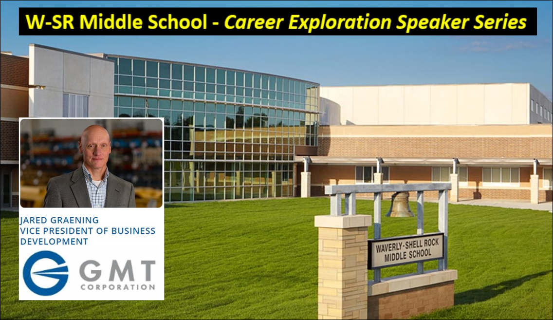 GMT recently participated in the 8th Grade Career Exploration Speaker Series at the W-SR Middle School.